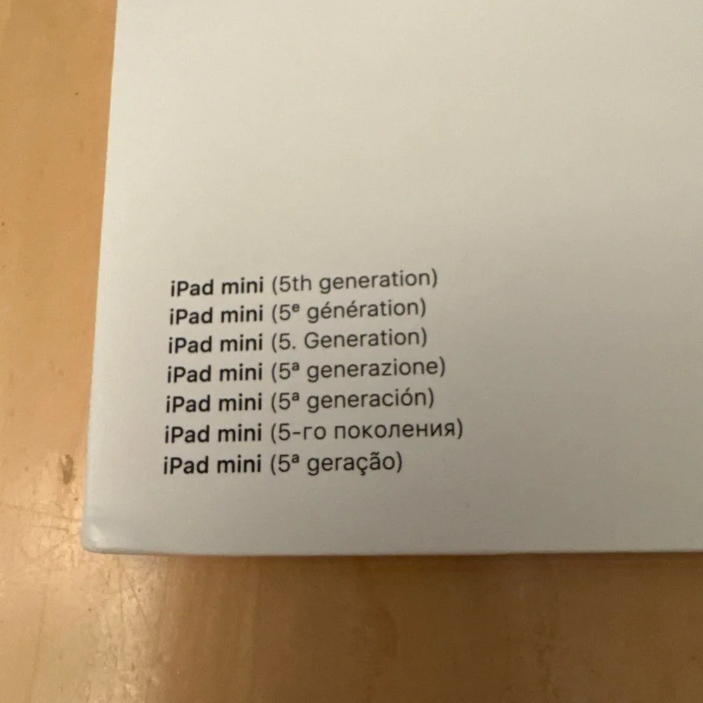 Genuine OEM Apple iPad Mini 5 (5th Gen) Smart Cover - Charcoal Grey - BRAND NEW
